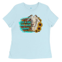 Just A Girl Who Loves Goats Ladies Tee | Teevron