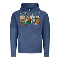 Vintage Denim indian headdress coffee cups Vintage Hoodie - Jasminsmagicworld