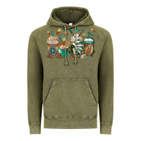 Vintage Olive indian headdress coffee cups Vintage Hoodie - Jasminsmagicworld