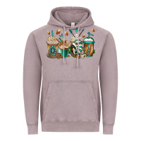 Vintage Zinc indian headdress coffee cups Vintage Hoodie - Jasminsmagicworld