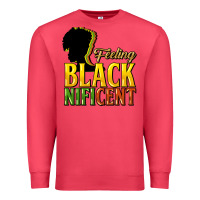 Cardinal feeling blacknificent Premium Sweatshirt - NancyCooperArtShop