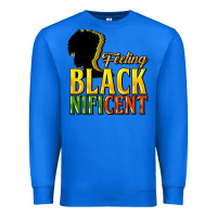 True Royal feeling blacknificent Premium Sweatshirt - NancyCooperArtShop
