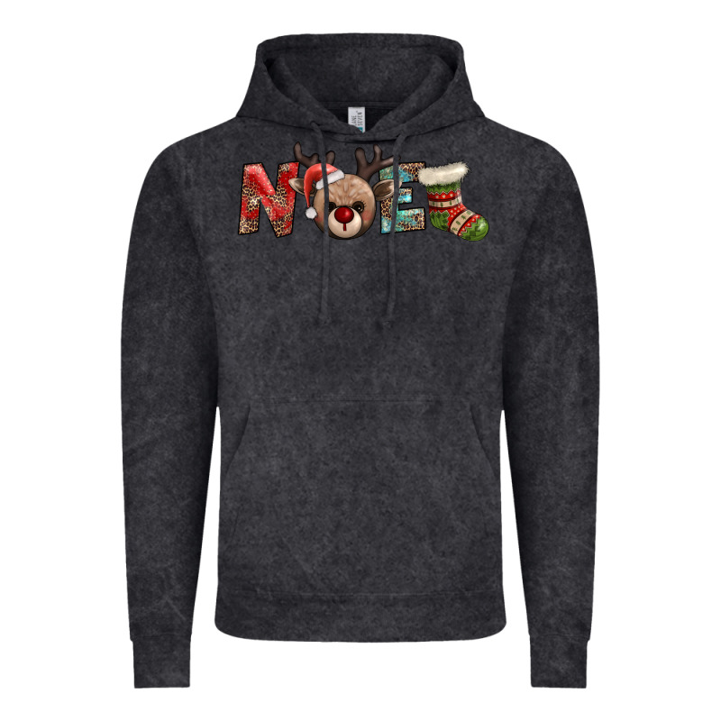 Noel With Sock And Reindeer Vintage Hoodie by AdoDesignShop | Teevron