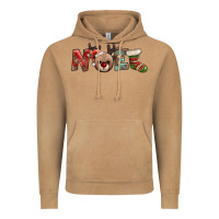 Vintage Camel noel with sock and reindeer Vintage Hoodie - AdoDesignShop