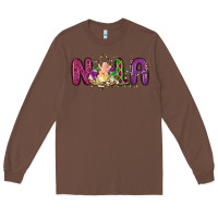Chestnut nola cake mardi gras Long Sleeve Tee - MaliasSmallBusiness