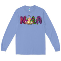 Colony Blue nola cake mardi gras Long Sleeve Tee - MaliasSmallBusiness