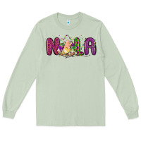 Matcha nola cake mardi gras Long Sleeve Tee - MaliasSmallBusiness