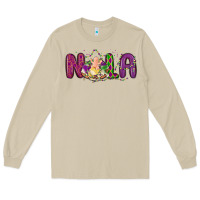 Mushroom nola cake mardi gras Long Sleeve Tee - MaliasSmallBusiness