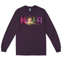 Plum nola cake mardi gras Long Sleeve Tee - MaliasSmallBusiness