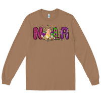 Toasted Coconut nola cake mardi gras Long Sleeve Tee - MaliasSmallBusiness