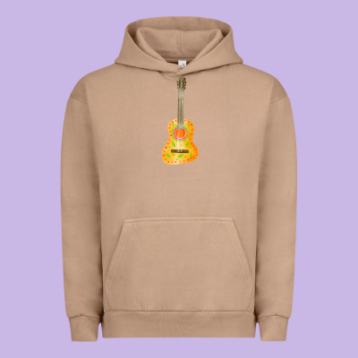 Mexican Vihuela Fa Element 1 Urban Hoodie Designed By Fadigitalartstudio