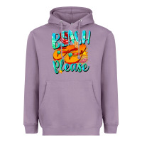 Lavender Beach please Heavyweight Hoodie - NancyCooperArtShop
