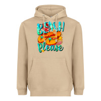 Mushroom Beach please Heavyweight Hoodie - NancyCooperArtShop