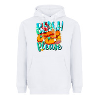 White Beach please Heavyweight Hoodie - NancyCooperArtShop