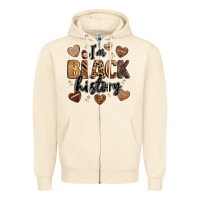 Sandshell i'm black history Zipper Hoodie - LillyAllenDesigns