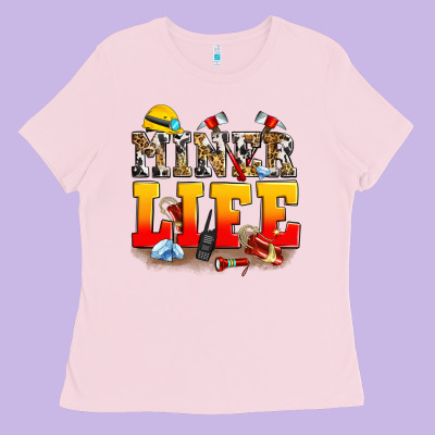 Miner Life Ladies Tee Designed By Zillion Design Studio