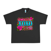 Pigment Black xoxo valentine's day pink roses and hearts Urban Heavy Tee - Jasminsmagicworld