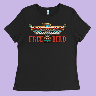 Thunderbird Free Bird Ladies Tee Designed By Jahusdesignshop