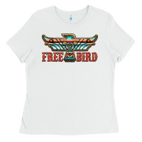 White thunderbird free bird Ladies Tee - JahusDesignShop