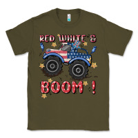 Army Green 4th of july png, monster truck Classic Tee - MaliasSmallBusiness