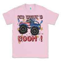 Bubblegum Pink 4th of july png, monster truck Classic Tee - MaliasSmallBusiness