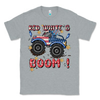 Heather Grey 4th of july png, monster truck Classic Tee - MaliasSmallBusiness