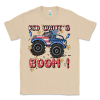 Mushroom 4th of july png, monster truck Classic Tee - MaliasSmallBusiness
