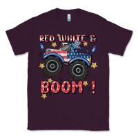 Plum 4th of july png, monster truck Classic Tee - MaliasSmallBusiness