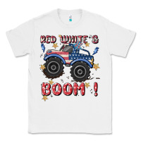 White 4th of july png, monster truck Classic Tee - MaliasSmallBusiness