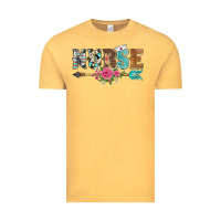 Vintage Mustard western nurse arrow floral Vintage Tee - BarkalooDesign