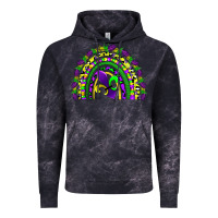 Cloud Black mardi gras rainbow Vintage Hoodie - AdoDesignShop