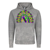 Cloud Rock mardi gras rainbow Vintage Hoodie - AdoDesignShop
