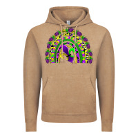 Vintage Coffee mardi gras rainbow Vintage Hoodie - AdoDesignShop