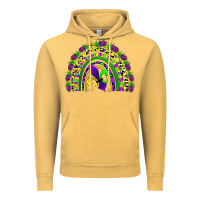 Vintage Mustard mardi gras rainbow Vintage Hoodie - AdoDesignShop