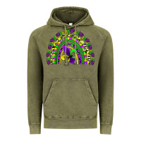 Vintage Olive mardi gras rainbow Vintage Hoodie - AdoDesignShop
