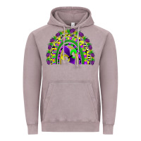 Vintage Zinc mardi gras rainbow Vintage Hoodie - AdoDesignShop