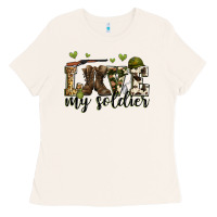 Bone love my soldier Ladies Tee - Zillion Design Studio
