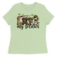 Matcha love my soldier Ladies Tee - Zillion Design Studio