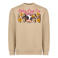 Mushroom holy cow i'm mom Heavyweight Sweatshirt - MaliasSmallBusiness