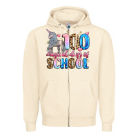Sandshell 100 magical days of school Zipper Hoodie - LillyAllenDesigns