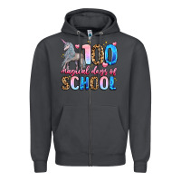 Smoke 100 magical days of school Zipper Hoodie - LillyAllenDesigns
