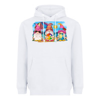 White summer gnomes Heavyweight Hoodie - NancyCooperArtShop