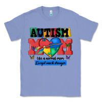 Colony Blue autism mom like a normal mom Classic Tee - MaliasSmallBusiness
