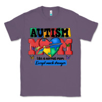 Lavender autism mom like a normal mom Classic Tee - MaliasSmallBusiness