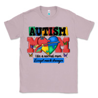 Lilac autism mom like a normal mom Classic Tee - MaliasSmallBusiness