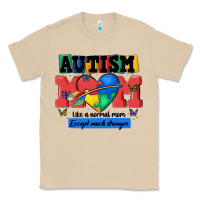 Mushroom autism mom like a normal mom Classic Tee - MaliasSmallBusiness