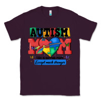 Plum autism mom like a normal mom Classic Tee - MaliasSmallBusiness