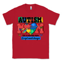 Red autism mom like a normal mom Classic Tee - MaliasSmallBusiness