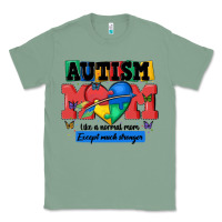 Sage autism mom like a normal mom Classic Tee - MaliasSmallBusiness
