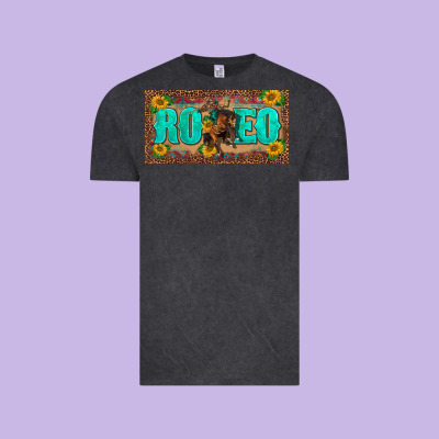 Western Rodeo Horse Leopard Aztek Sunflower License Plate Template Vintage Tee Designed By Barkaloodesign